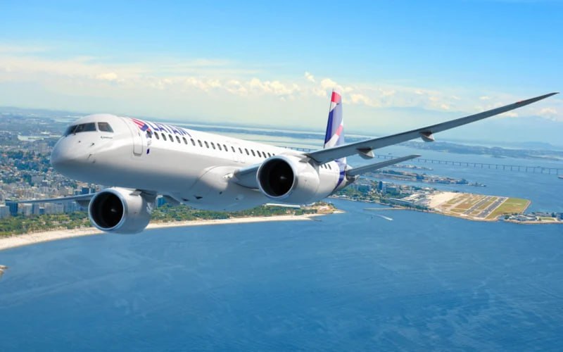 LATAM Airlines Group заключила контракт на закупку Embraer E195-E2